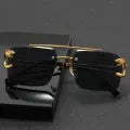 Vintage Luxury Golden Glasses